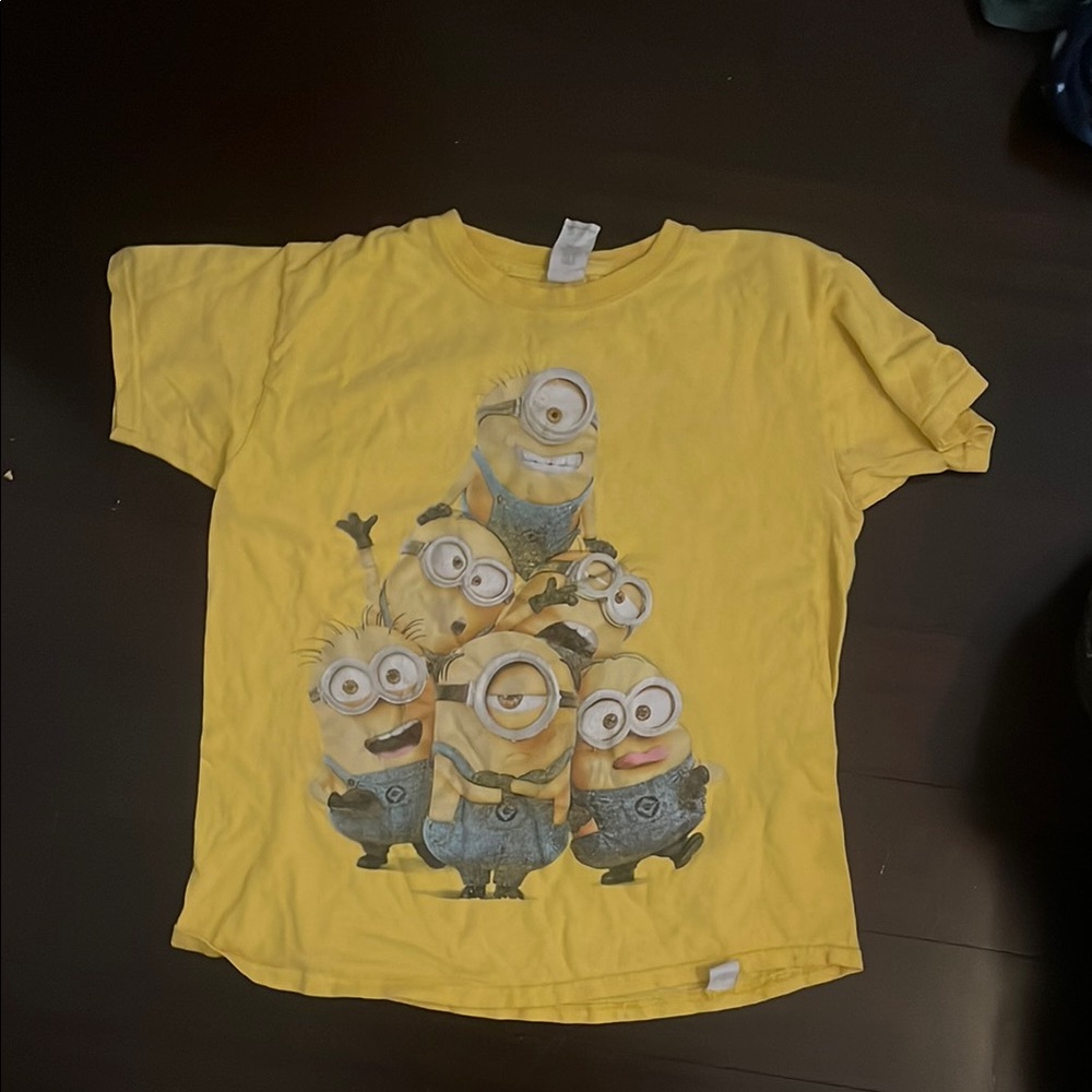 Gildan Yellow Short Sleeve Minions Tee